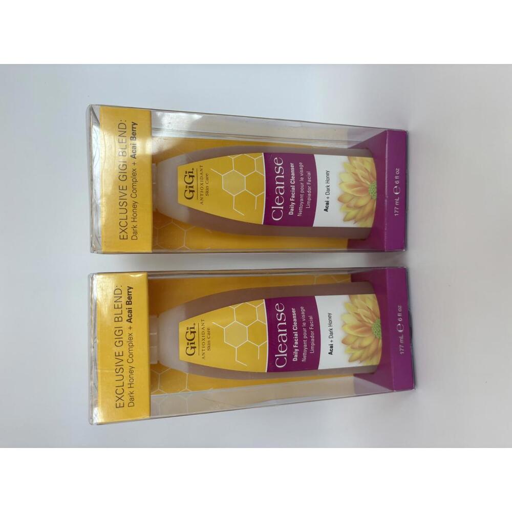 2x Gigi Cleanse Facial Cleanser 6 oz – Gentle Skin Prep – NEW LOT